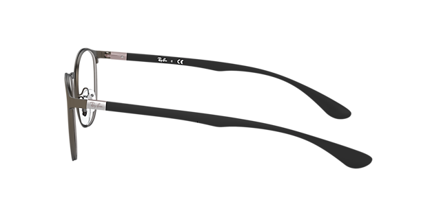 RB6355 Staalgrijs MetaalEyeglass Frames van B24, Zijaanzicht