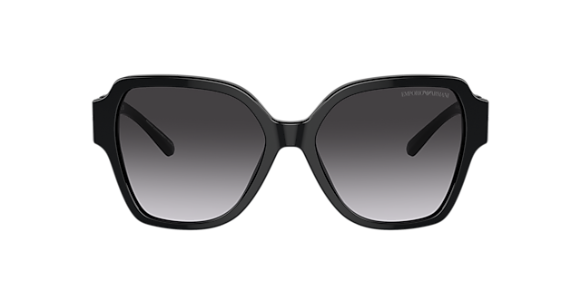 EA4202 Schwarz glänzend AcetatSunglass Frames von B24, mit getönten Gläsern