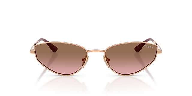 VO4339S Rotgold MetallSunglass Frames von B24, Vorderansicht