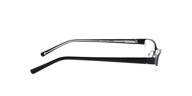 Norwich Zwart MetaalEyeglass Frames van B24, Zijaanzicht