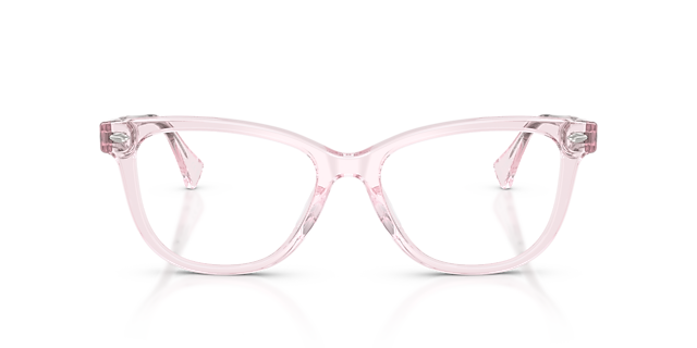 RA7189U Rose Transparent AcetaatEyeglass Frames van B24, Vooraanzicht