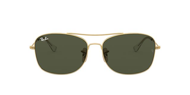 RB3799 Arista goud MetaalSunglass Frames van B24, met getinte lenzen