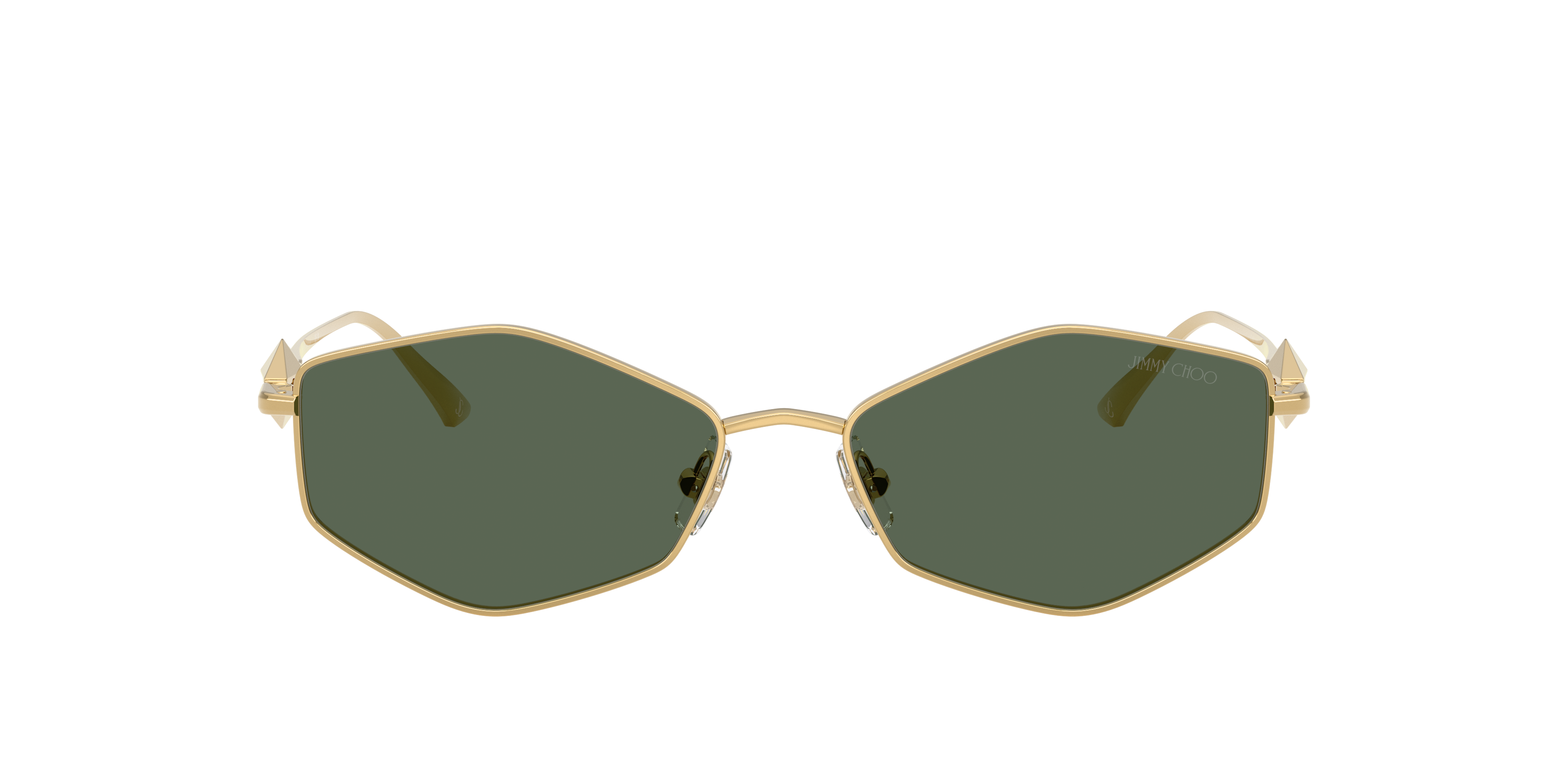 JC4017 Goud MetaalSunglass Frames van B24, met getinte lenzen