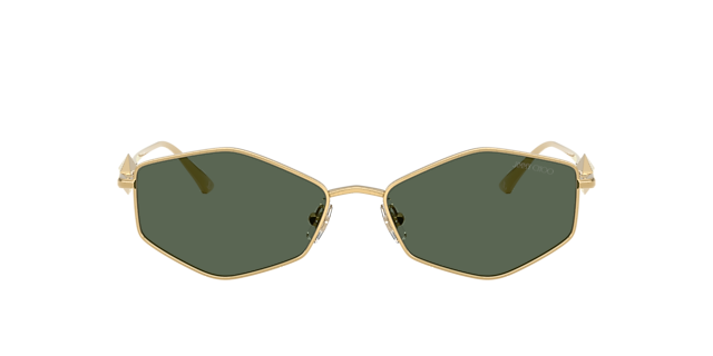 JC4017 Goud MetaalSunglass Frames van B24, met getinte lenzen