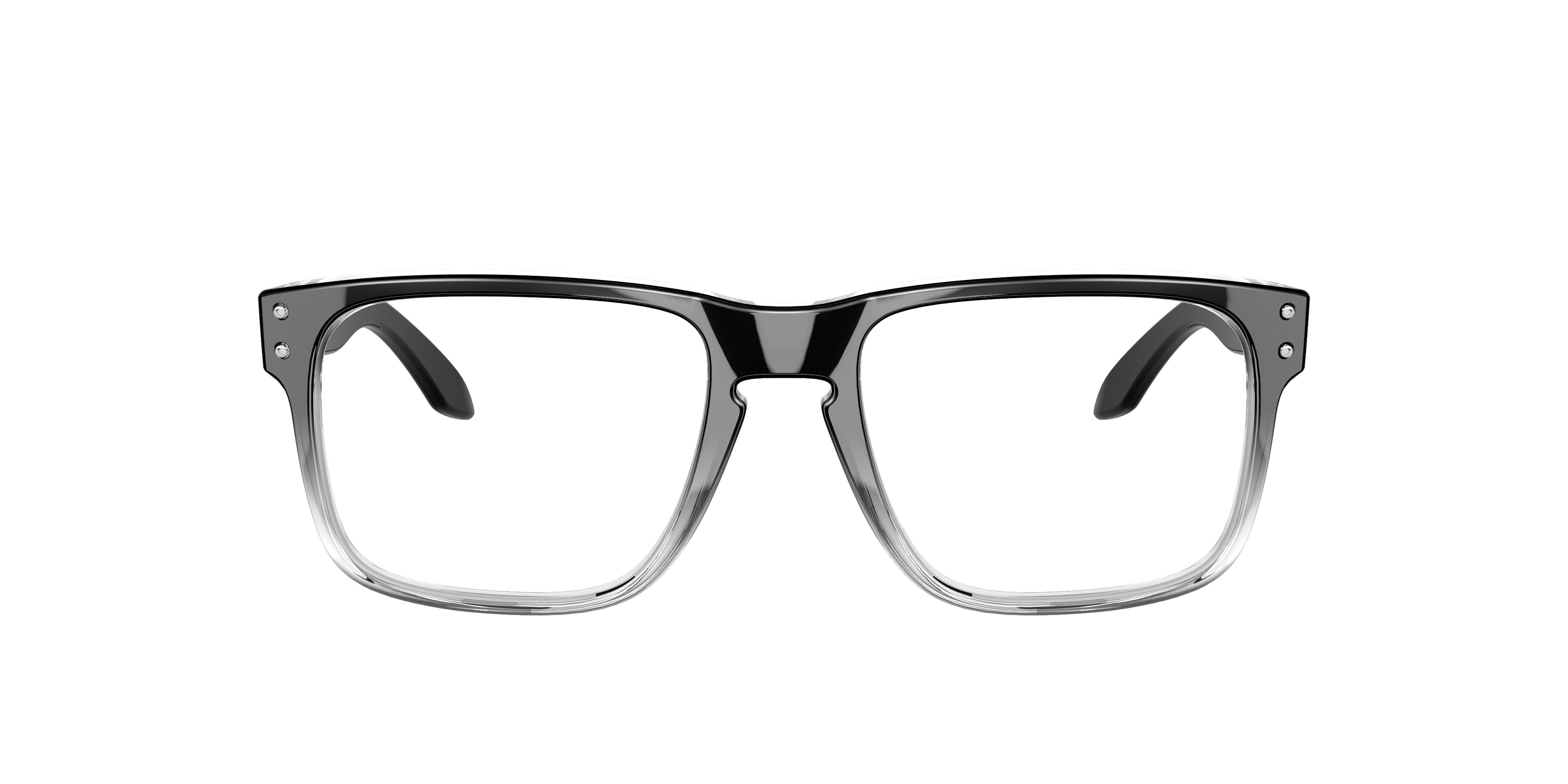 Oakley 888392488268 Polished Black Clear Fade/matte Black/satin Black, Size: Large