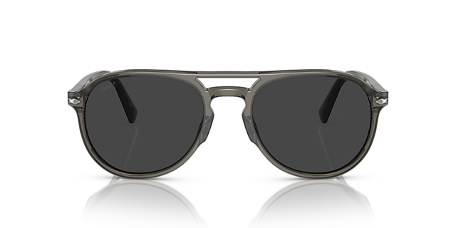 PO3235S Grau AcetatSunglass Frames von B24, Vorderansicht