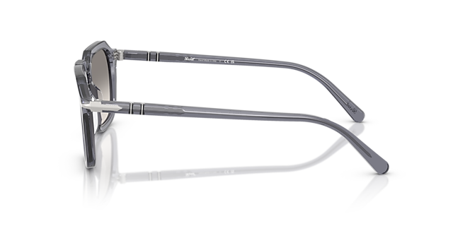 PO3292S Transparent Ocean AcetatSunglass Frames von B24, Seitenansicht