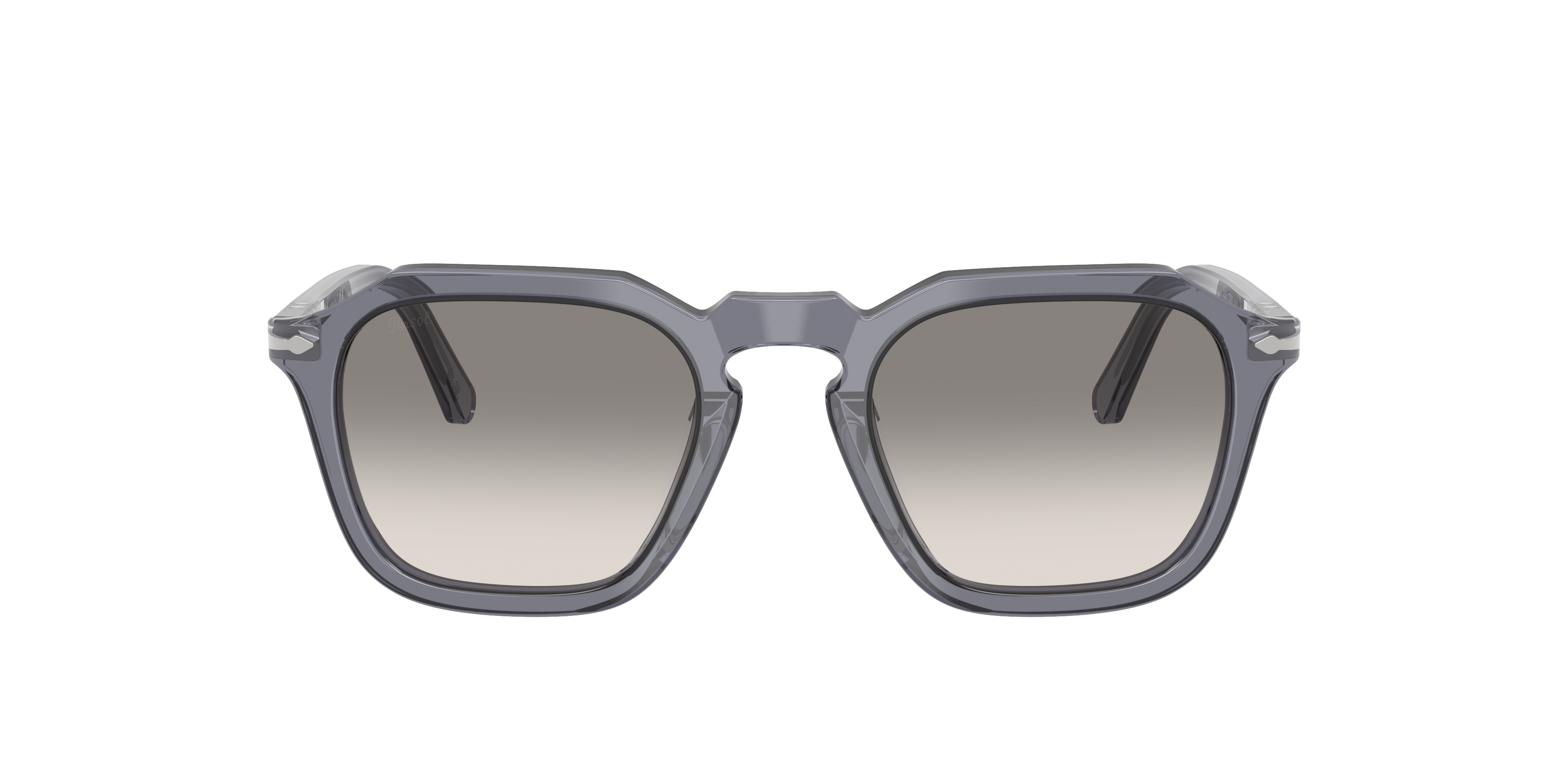 PO3292S Transparent Ocean AcetatSunglass Frames von B24, mit getönten Gläsern