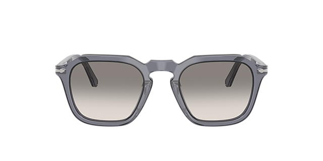 PO3292S Transparent Ocean AcetatSunglass Frames von B24, mit getönten Gläsern