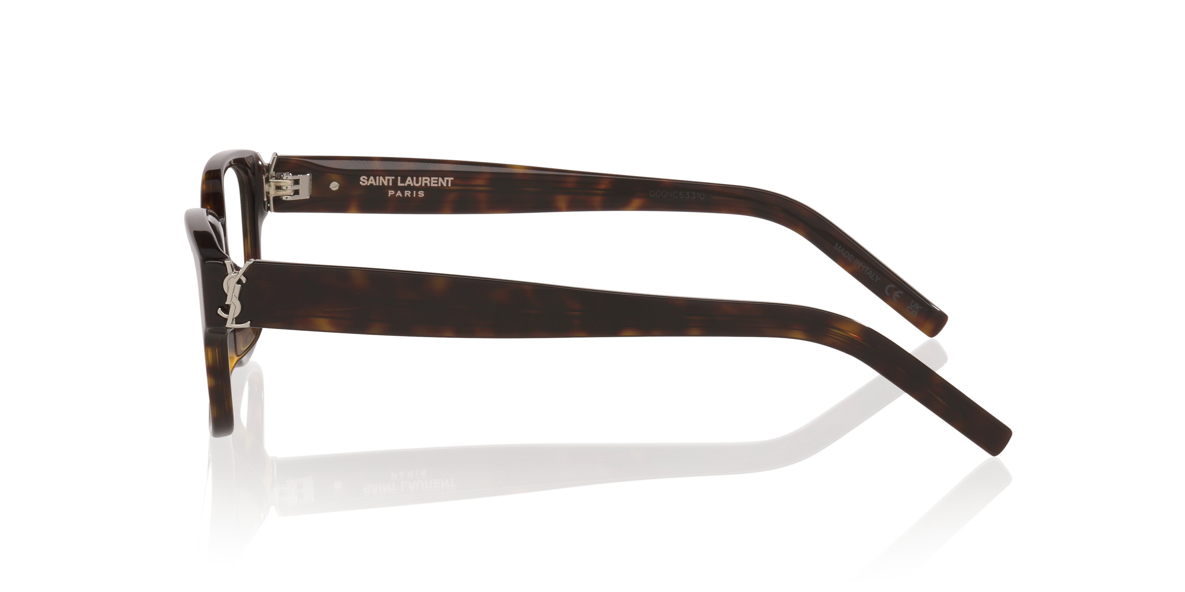 SL M149/F Tortoise AcetaatEyeglass Frames van B24, Zijaanzicht