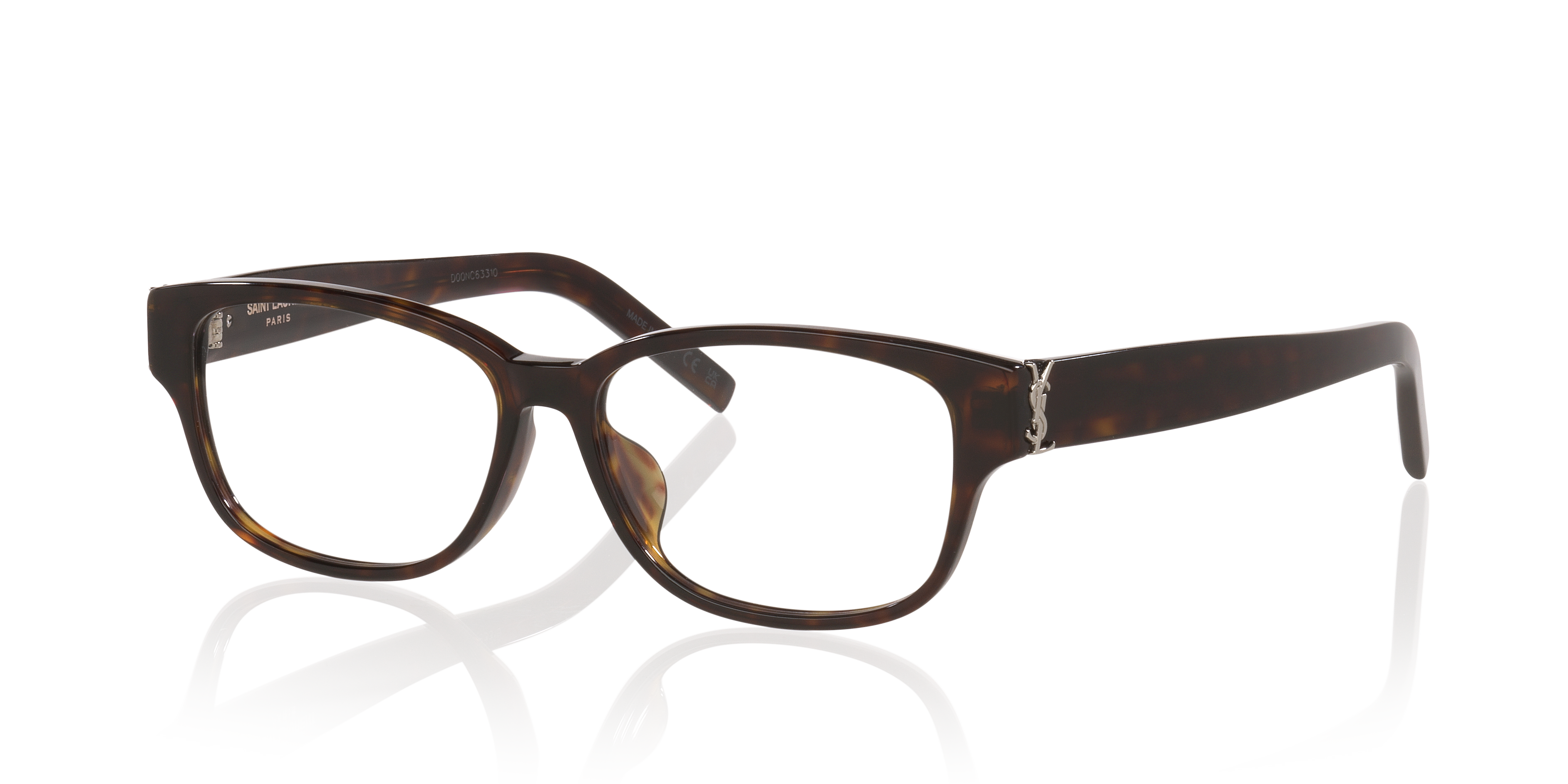 SL M149/F Tortoise AcetaatEyeglass Frames van B24, Hoekweergave