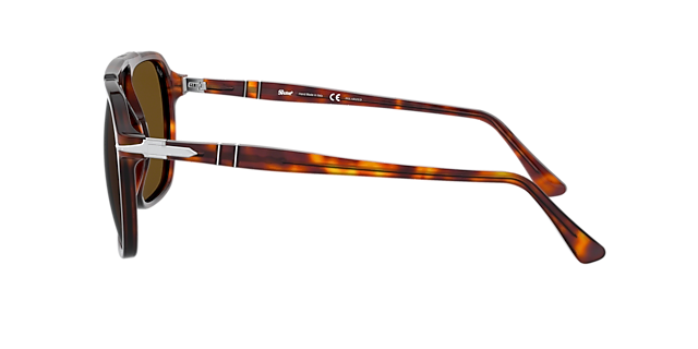 PO3223S Havana AcetatSunglass Frames von B24, Seitenansicht