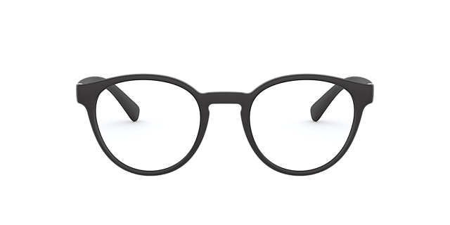 DG5046 Matzwart KunststofEyeglass Frames van B24, Vooraanzicht