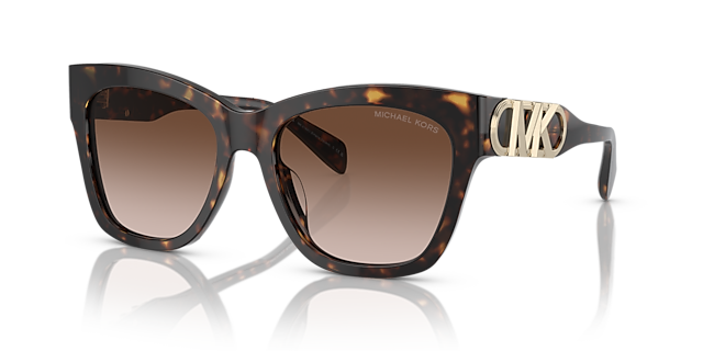 MK2182U Donker tortoise AcetaatSunglass Frames van B24, Hoekweergave