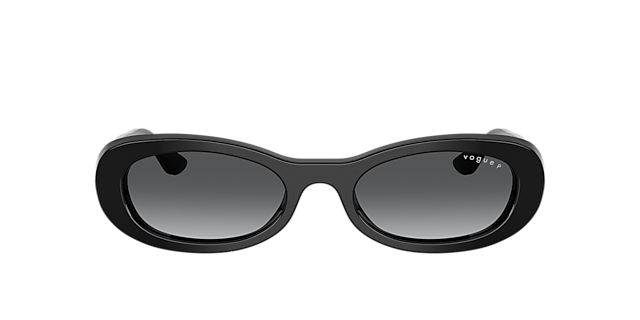 VO5582S Schwarz AcetatSunglass Frames von B24, mit getönten Gläsern