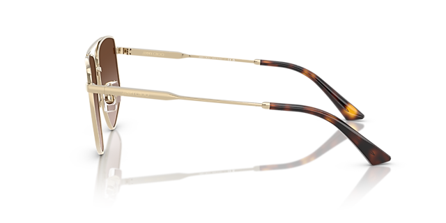 JC4011 Hellgold MetallSunglass Frames von B24, Seitenansicht