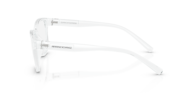 AX3111U Crystal glänzend KunststoffEyeglass Frames von B24, Seitenansicht