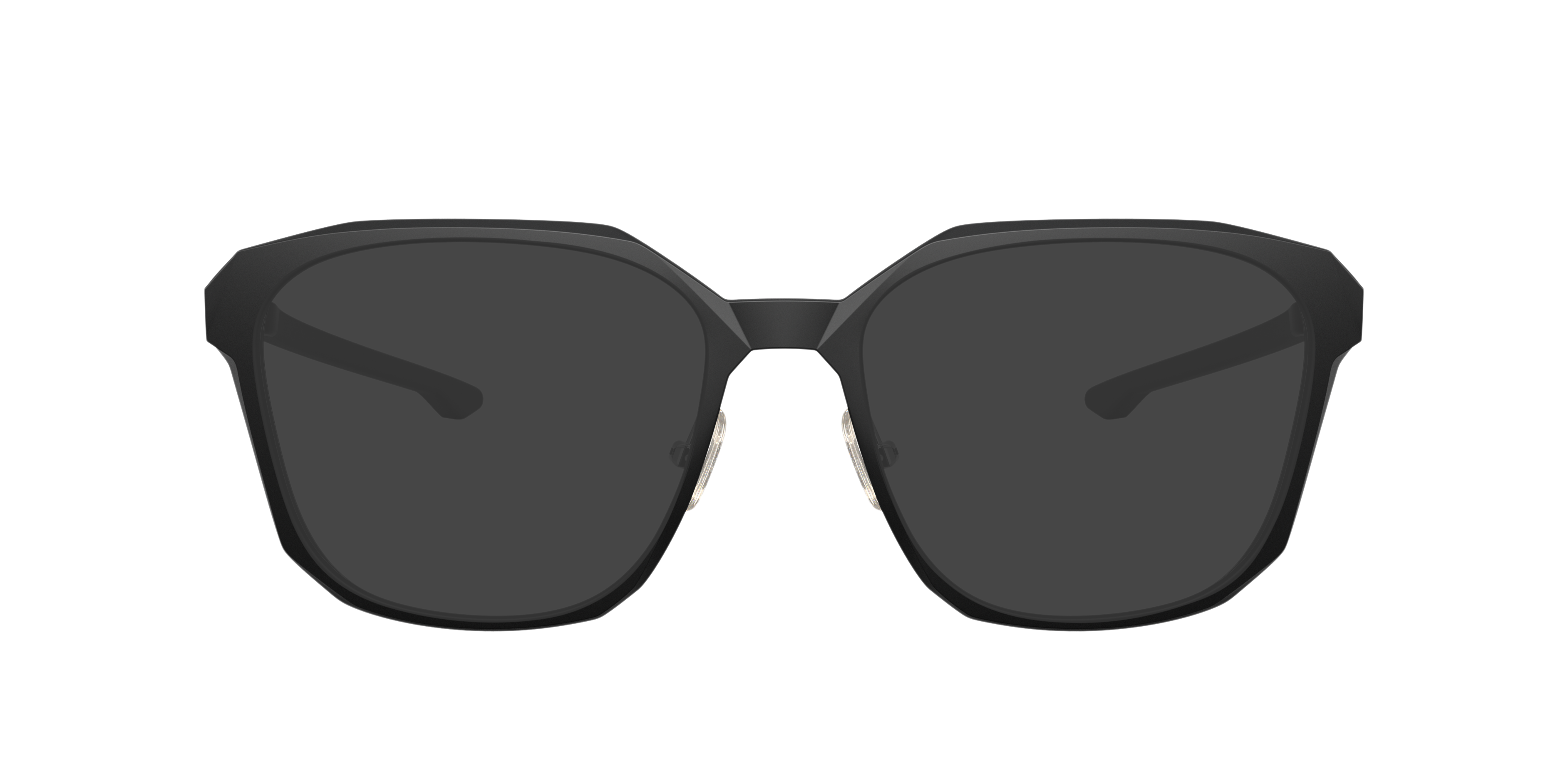 Slender Satijnglans zwart KunststofEyeglass Frames van B24, met getinte lenzen