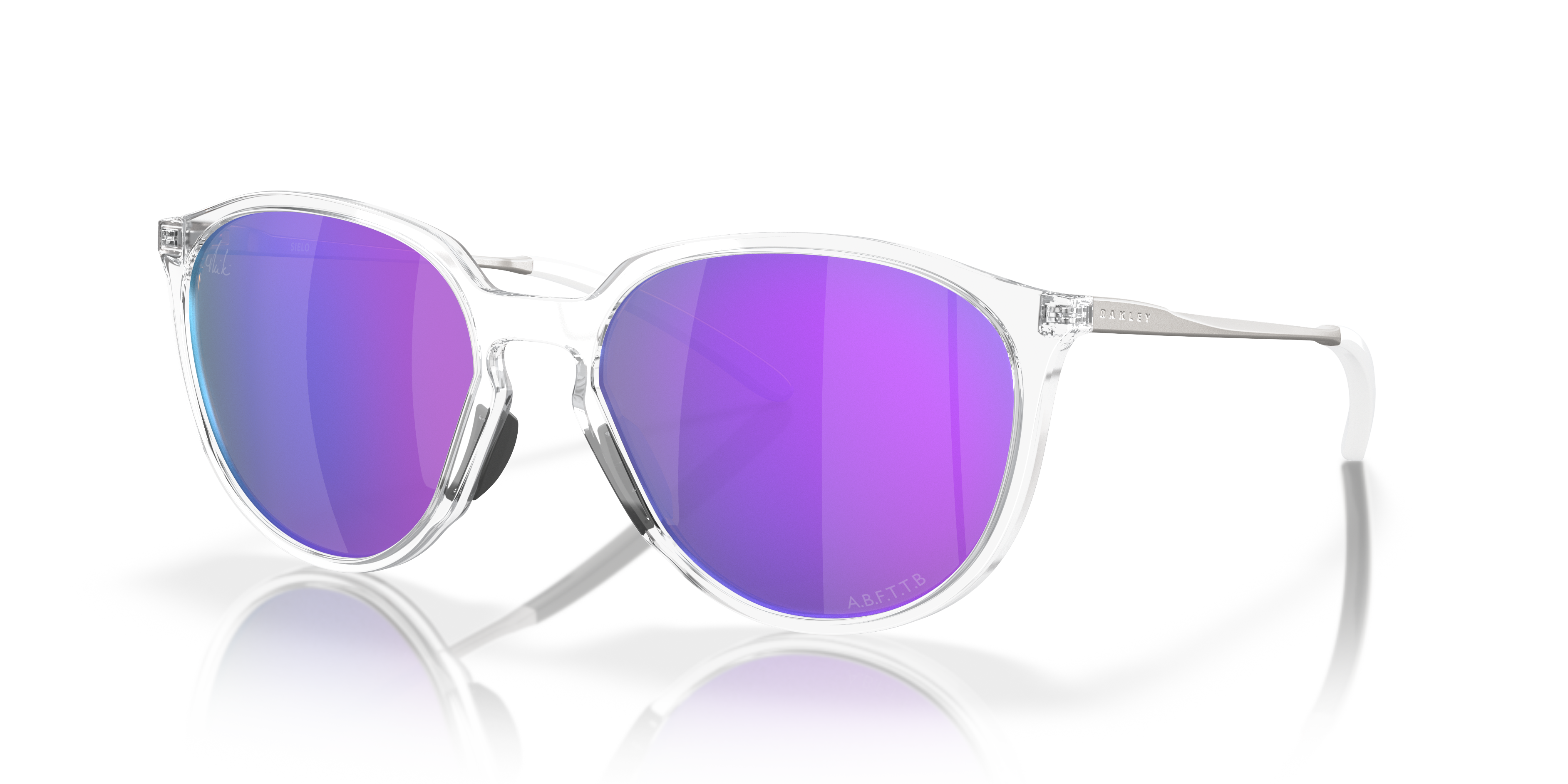 Mikaela Shiffrin Signature Series Sielo Chrom glänzend KunststoffSunglass Frames von B24, Dreiviertelansicht