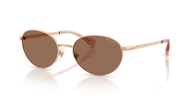 RA4148 Rotgold MetallSunglass Frames von B24, Dreiviertelansicht