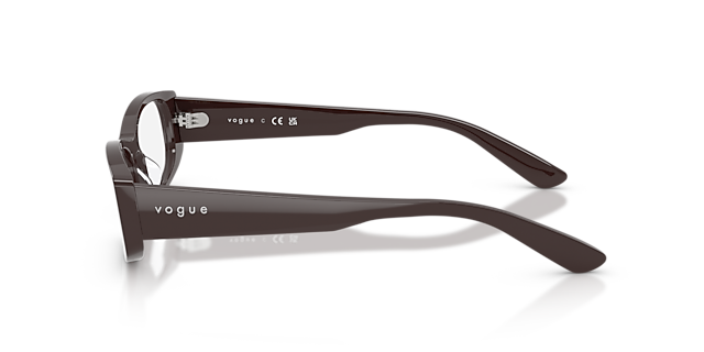 VO5699U Moka AcetatEyeglass Frames von B24, Seitenansicht