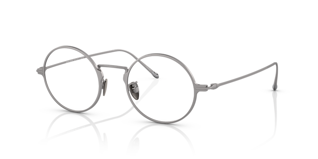 AR5125T Matt Gunmetal TitanEyeglass Frames von B24, Dreiviertelansicht