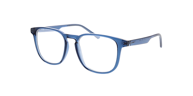 Minnesota Kristallblau KunststoffEyeglass Frames von B24, Dreiviertelansicht