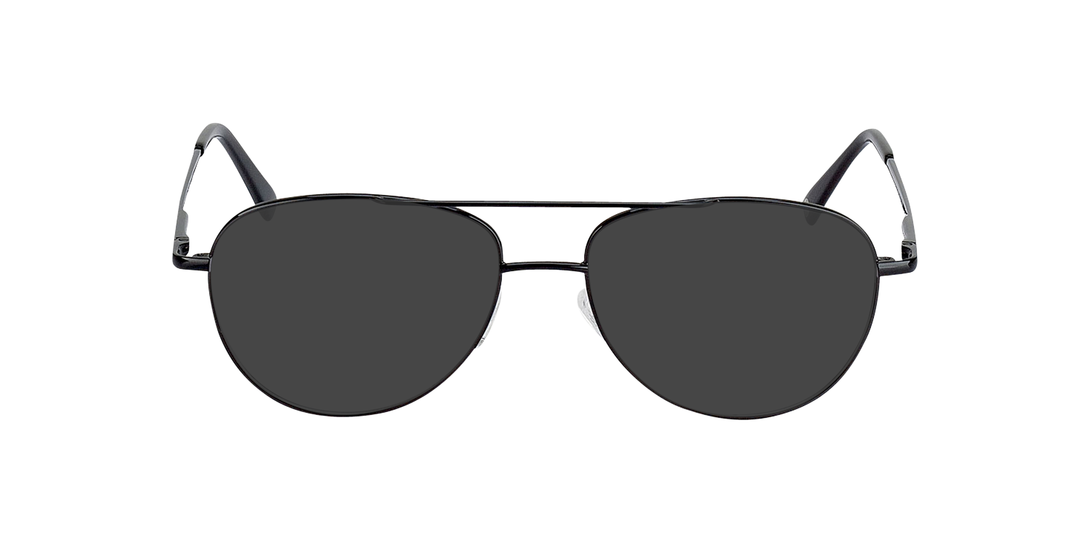 Glendale Schwarz MetallEyeglass Frames von B24, mit getönten Gläsern