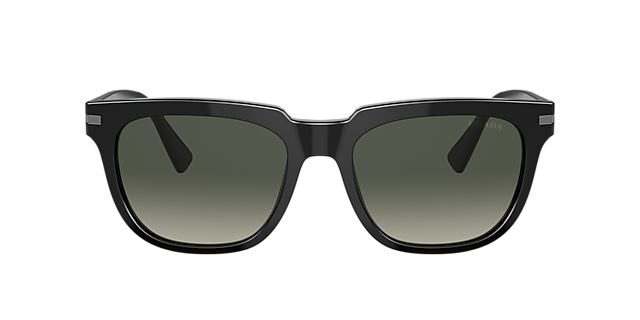 PR 04YS Zwart AcetaatSunglass Frames van B24, met getinte lenzen