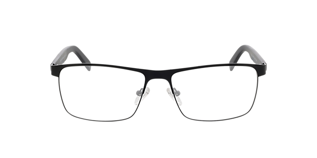 Aalborg Zwart & blauw MetaalEyeglass Frames van B24, Vooraanzicht