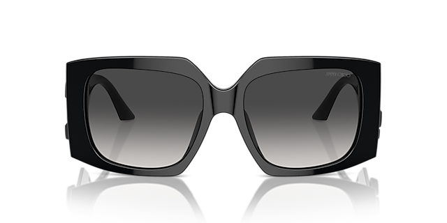 JC5006U Zwart AcetaatSunglass Frames van B24, Vooraanzicht