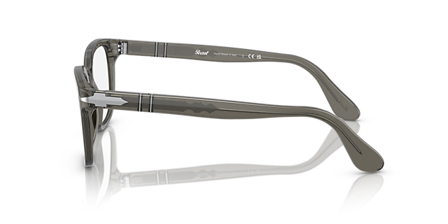 PO3263V Grau AcetatEyeglass Frames von B24, Seitenansicht