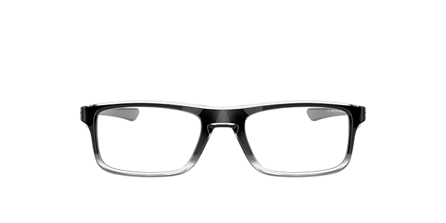 Plank 2.0 Polished Black Clear Fade KunststoffEyeglass Frames von B24, mit getönten Gläsern