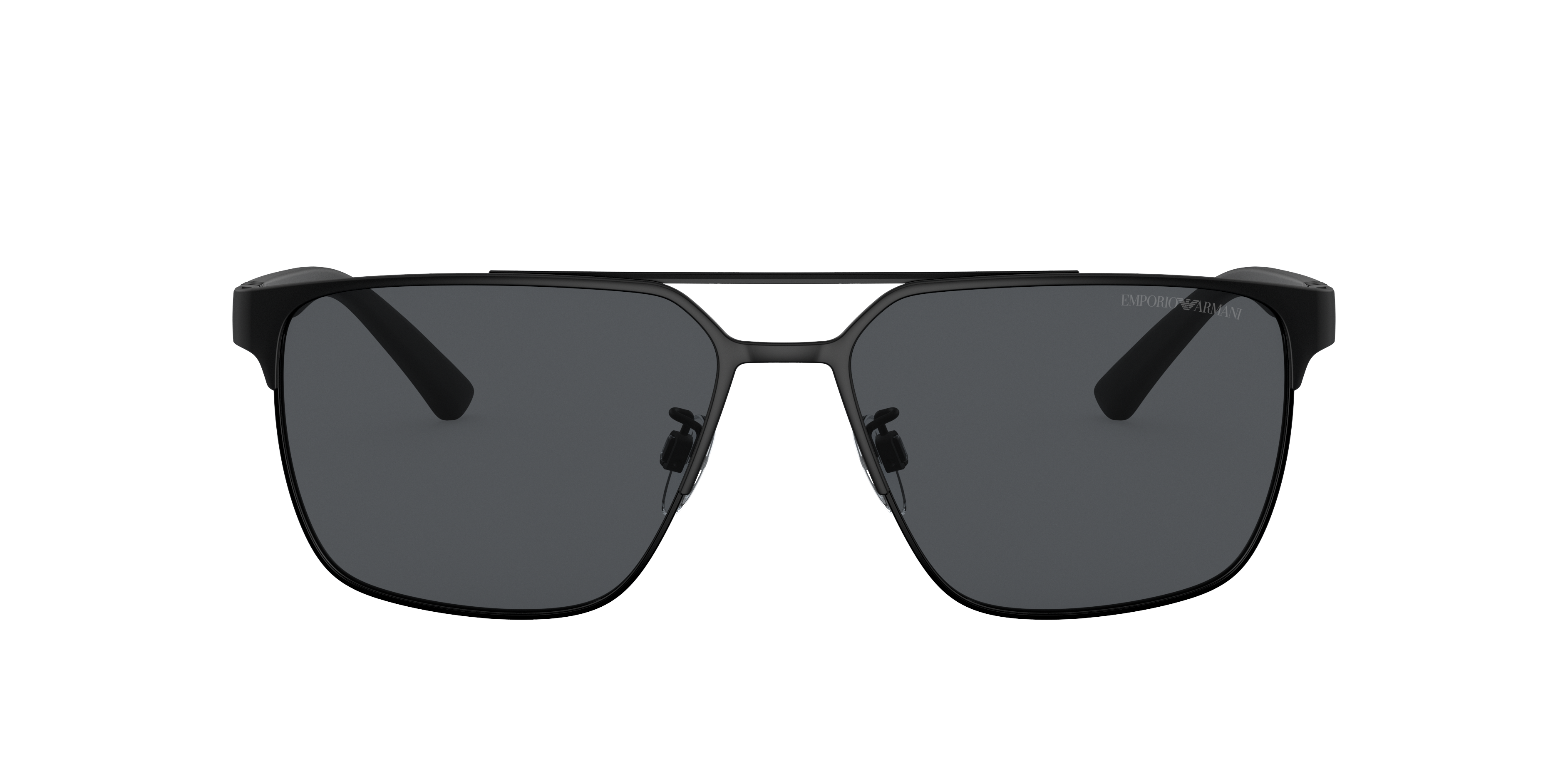 EA2134 Matzwart MetaalSunglass Frames van B24, met getinte lenzen