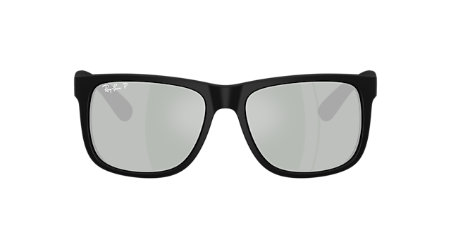 RB4165 Rubber zwart KunststofSunglass Frames van B24, met getinte lenzen