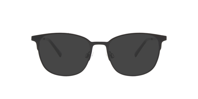 Luna Black Titanium TitaanEyeglass Frames van B24, met getinte lenzen