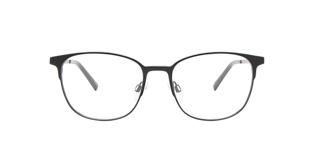 Luna Black Titanium TitaanEyeglass Frames van B24, Vooraanzicht