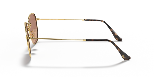 RB3548N Arista goud MetaalSunglass Frames van B24, Zijaanzicht