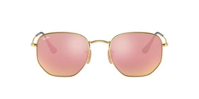 RB3548N Arista goud MetaalSunglass Frames van B24, met getinte lenzen