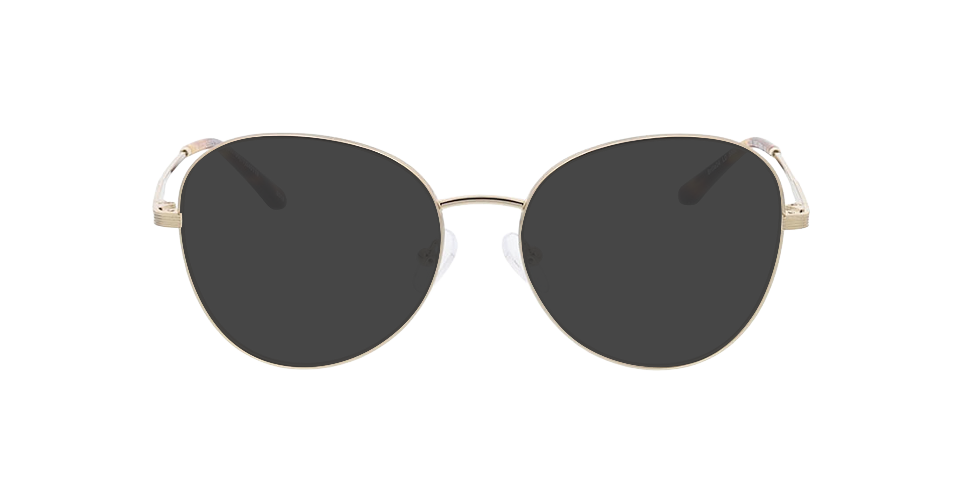 Jade Gold  &  Havana MetallEyeglass Frames von B24, mit getönten Gläsern