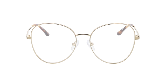 Jade Goud  &  Havana MetaalEyeglass Frames van B24, Vooraanzicht