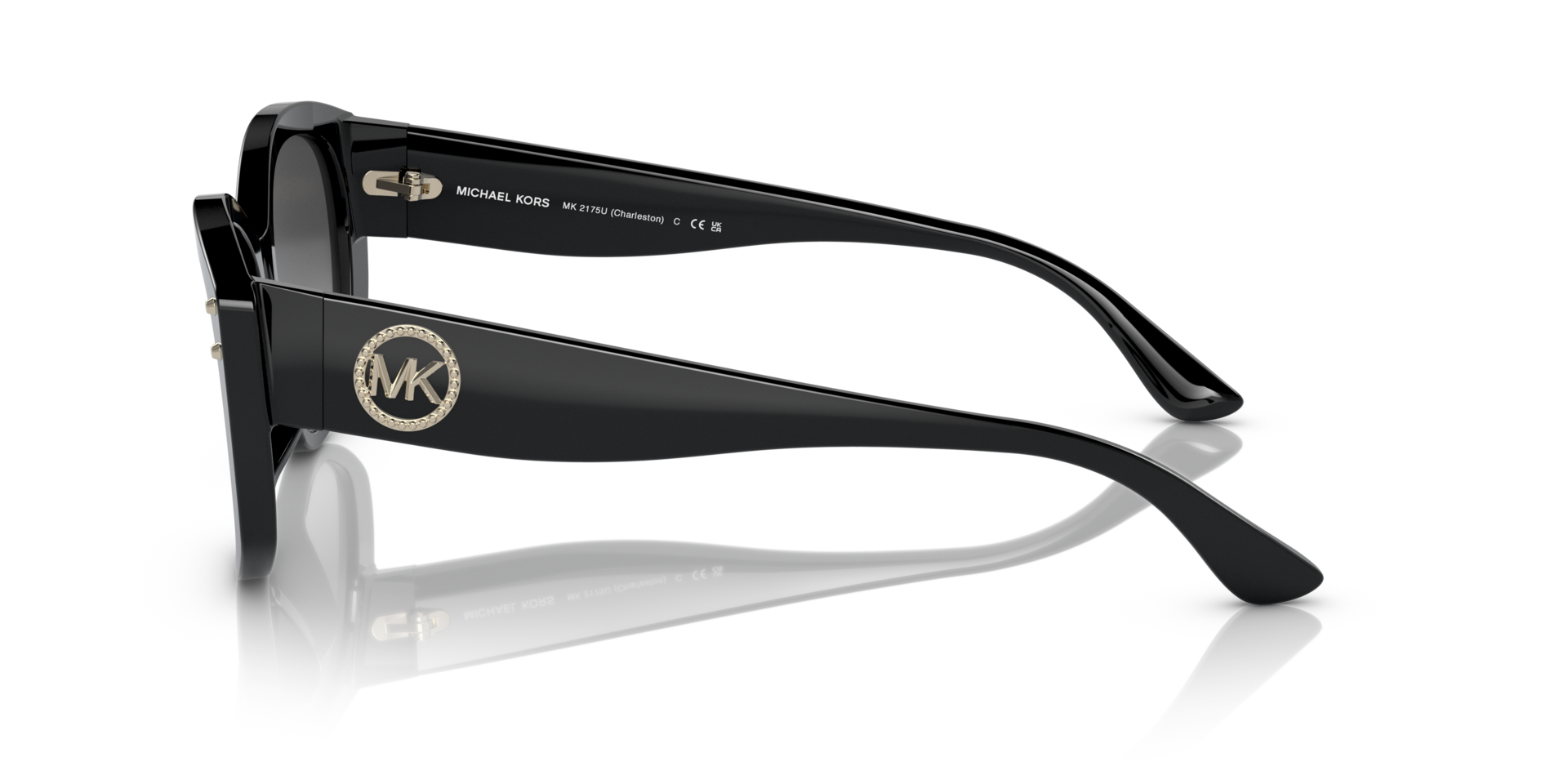 MK2175U Schwarz AcetatSunglass Frames von B24, Seitenansicht