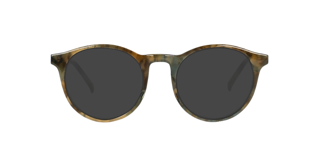 Ruben African Greenish AcetatEyeglass Frames von B24, mit getönten Gläsern