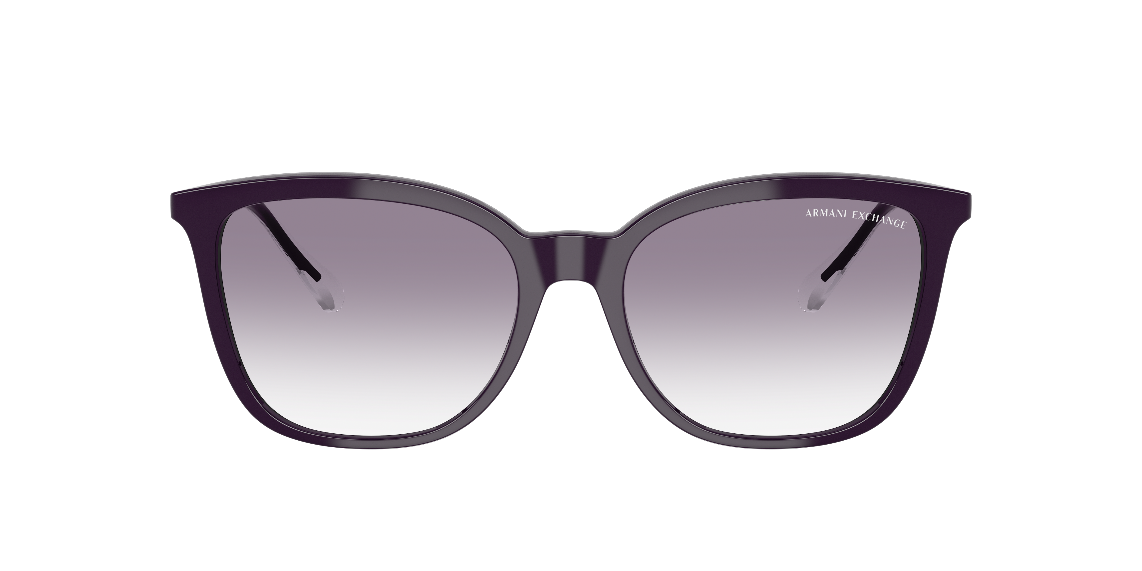 AX4151S Shiny Dark Purple KunststoffSunglass Frames von B24, mit getönten Gläsern
