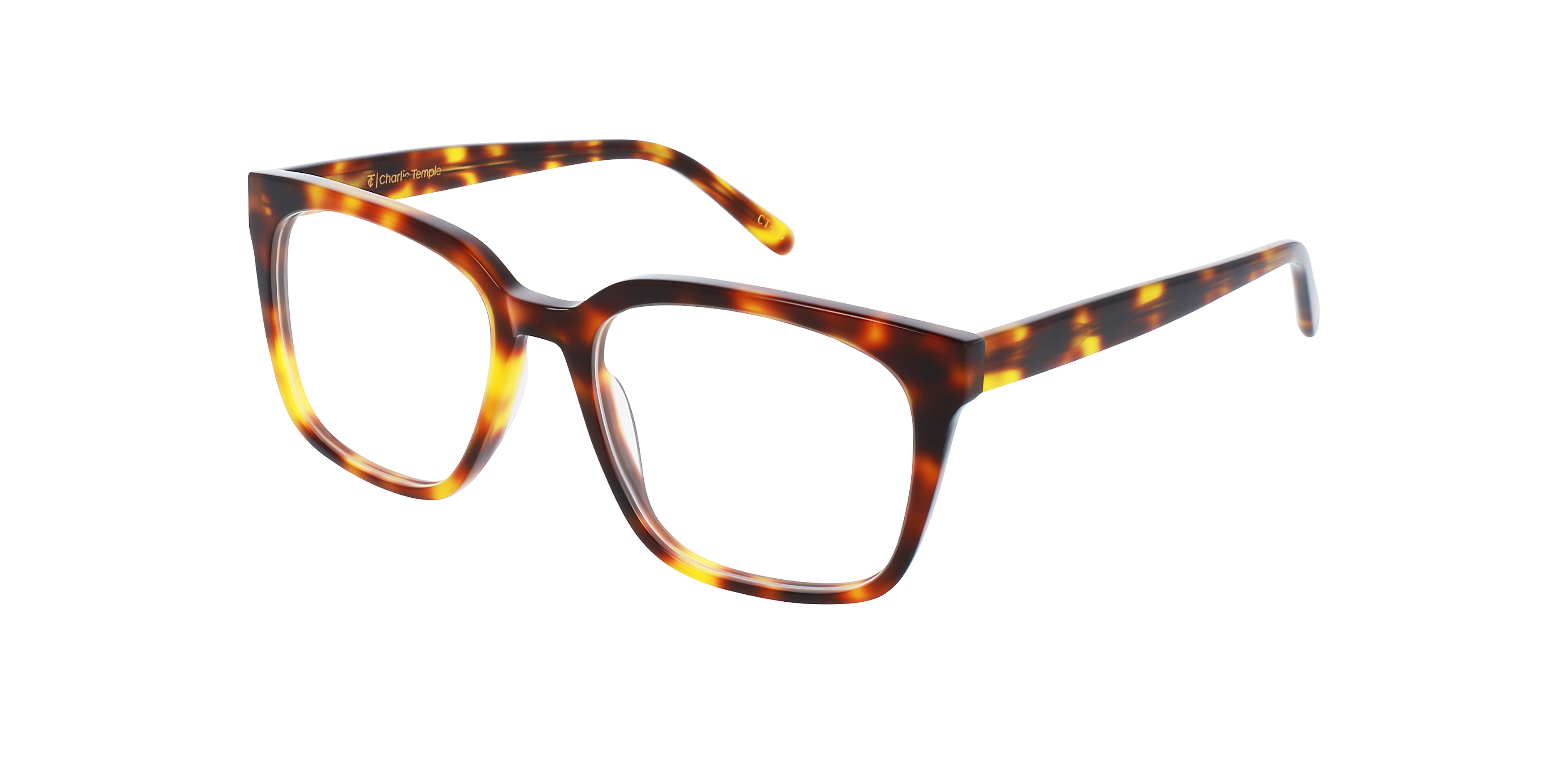 Luca Havana Cigars AcetatEyeglass Frames von B24, Dreiviertelansicht