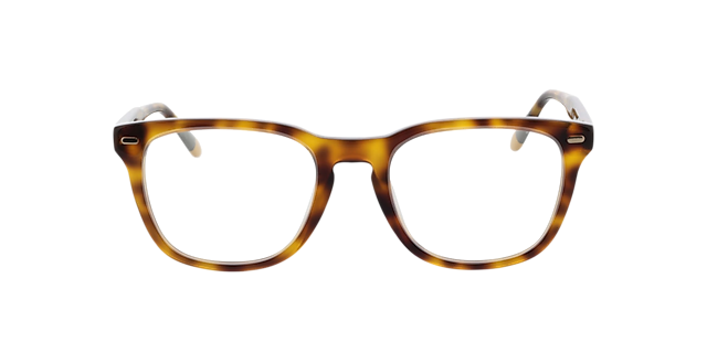Bel Air Havana  &  kaki geel Havana AcetaatEyeglass Frames van B24, Vooraanzicht