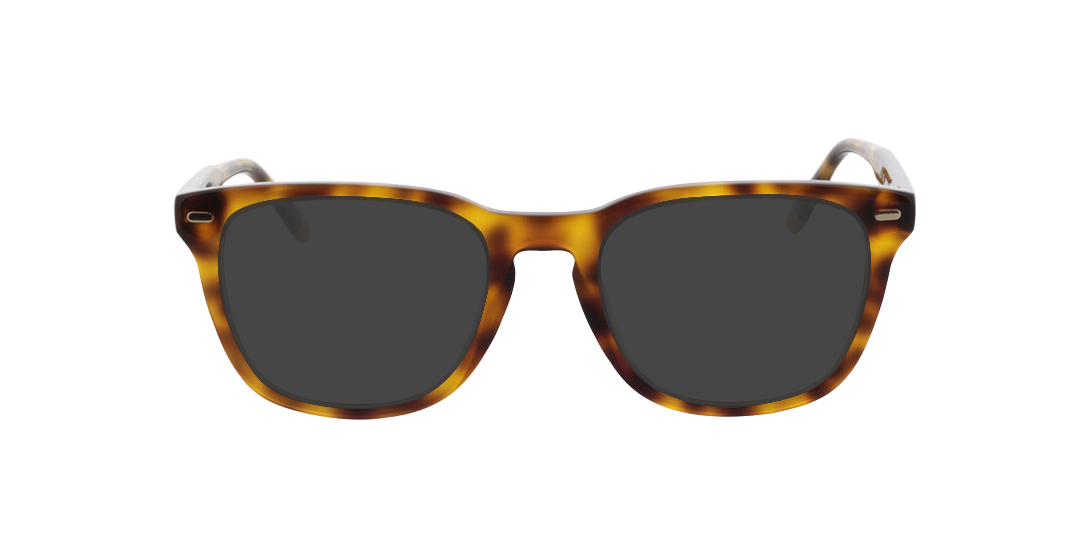 Bel Air Havana  &  kaki geel Havana AcetaatEyeglass Frames van B24, met getinte lenzen