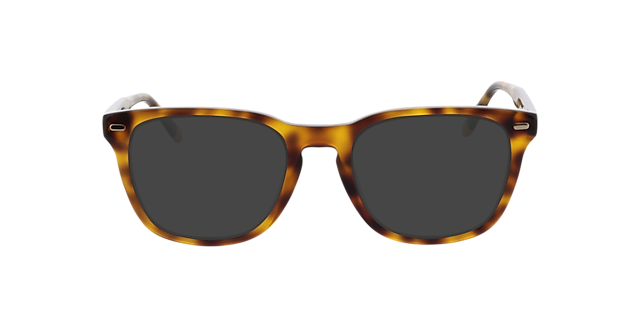 Bel Air Havana  &  kaki geel Havana AcetaatEyeglass Frames van B24, met getinte lenzen