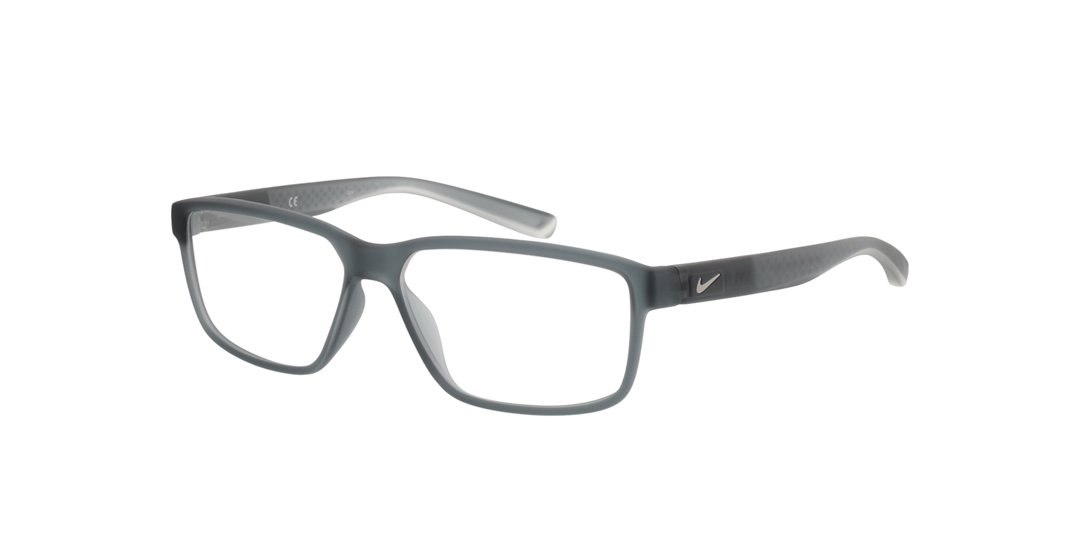 NK 7092 Grijs KunststofEyeglass Frames van B24, Hoekweergave