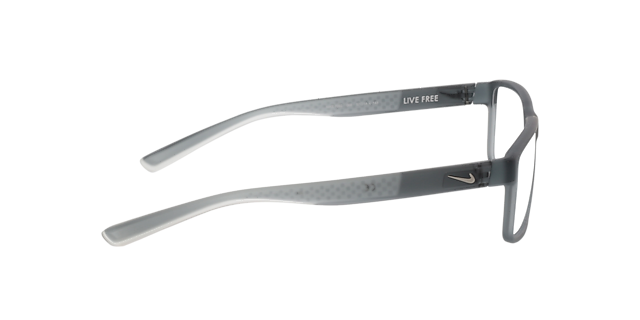 NK 7092 Grijs KunststofEyeglass Frames van B24, Zijaanzicht